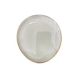 Тарелка для пиццы Danny Home CZT20-75, белая, 27х25х4 см