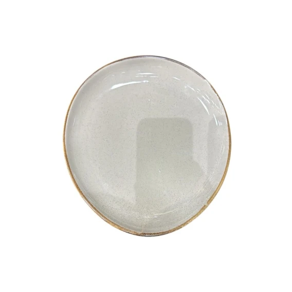 Тарелка для пиццы Danny Home CZT20-75, белая, 27х25х4 см Тарелка для пиццы Danny Home CZT20-75, белая, 27х25х4 см