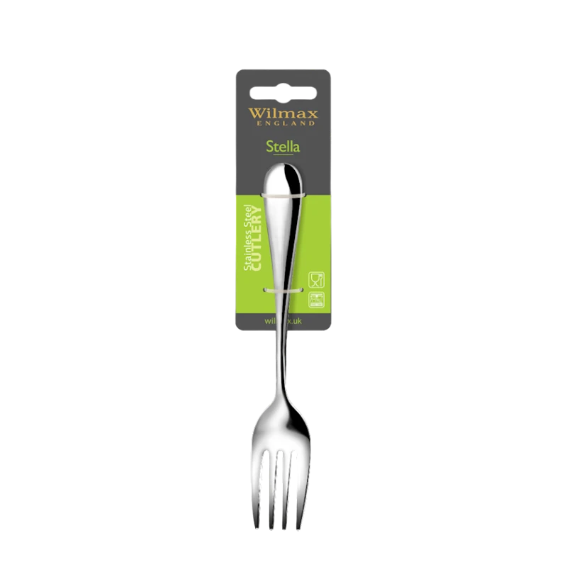Сервировочная вилка Wilmax WL‑999111, 23 см, нержавеющая сталь, серебристый