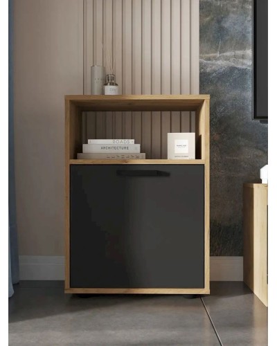Çarpayıyanı tumba 3563_LETNEWPicTumbaAndrZС, LDSP, rəngbərəng, 30x70.5x50 sm