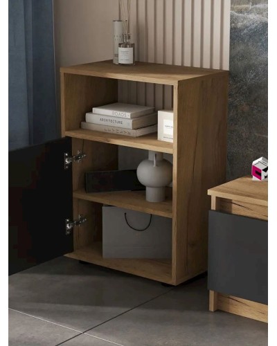 Çarpayıyanı tumba 3563_LETNEWPicTumbaAndrZС, LDSP, rəngbərəng, 30x70.5x50 sm
