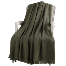 Örtük Tivolyo Home Natural Slim, avro maksi, maxra/pambıq, haki, 220x240 sm