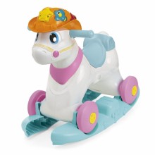 Yelləncək-oyuncaq Chicco Miss Baby Rodeo and Friend, çəhrayı, plastik, 12 ay+