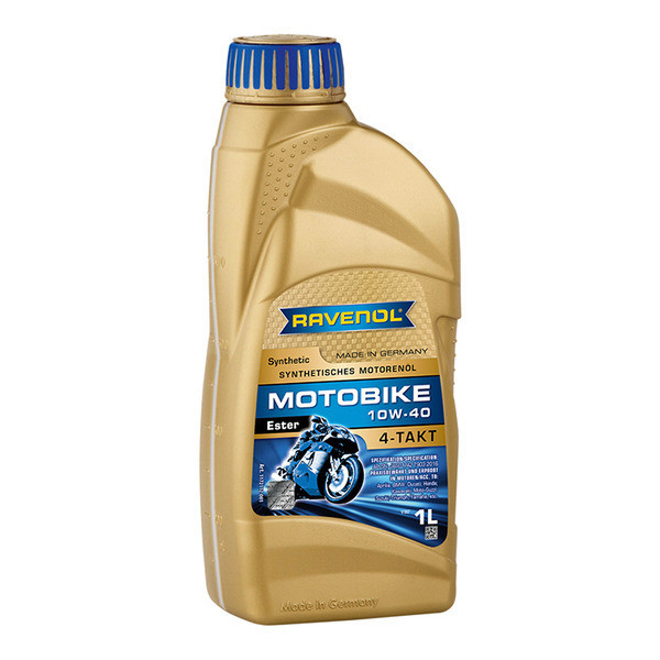 Motor yağı Ravenol Motobike 4-T Ester 10W-40, 1 l