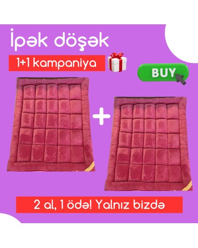Döşək MiraNova 0077, 160x200 sm, qırmızı + Döşək 180x200 sm, qırmızı Hədiyyə