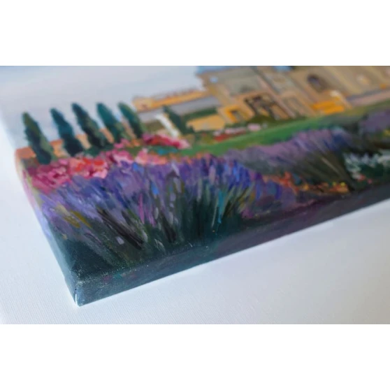 Rəsm Maksim WoodShop Təzəpir Məscid mənzərəsi, Bakı, kətan, 30х40х15 sm Rəsm Maksim WoodShop Təzəpir Məscid mənzərəsi, Bakı, kətan, 30х40х15 sm