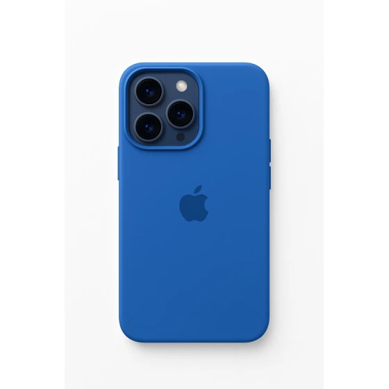 Чехол для Apple iPhone 16 Pro Max Silicone Dark Blue