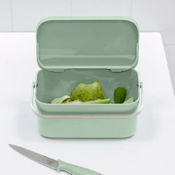 Контейнер для мусора Brabantia Food Waste Caddy Jade Green, 1.8 л