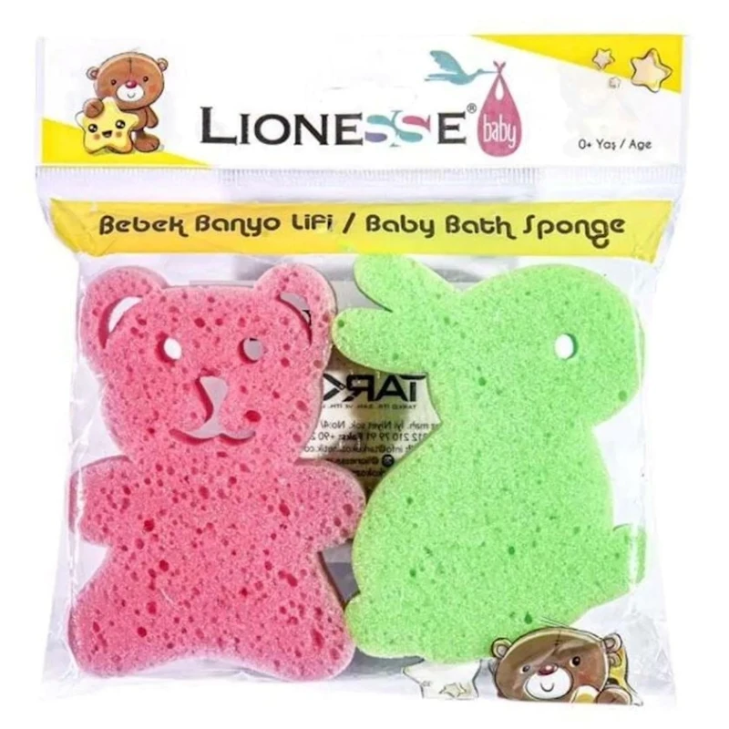 Набор детских губок для купания Lionesse 2216, товар в ассортименте Набор детских губок для купания Lionesse 2216, товар в ассортименте