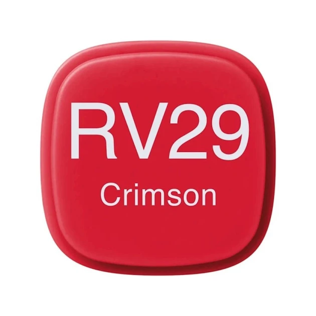 Marker Copic Classic, RV29, Crimson, ikitərəfli, qırmızı