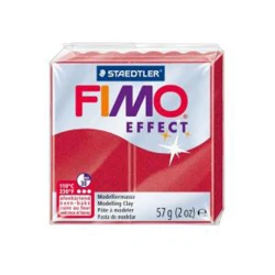 Gil Fimo Effect polimer, 57 q, rubin metal