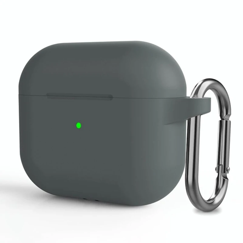 Чехол для наушников Airpods 3 Silicone Case для Apple AirPods 3 Advanced Ash
