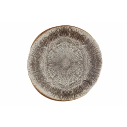 Тарелка Porland Stoneware 04SWA000035, керамогранит, коричневая, 31 см