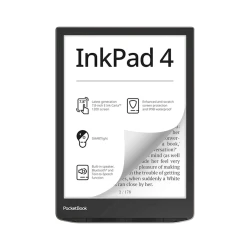 Elektron kitab PocketBook 743G InkPad 4 32GB Stardust Silver (PB743G-U-CIS)