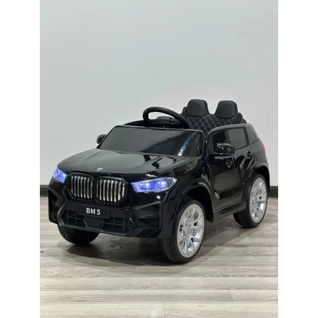 Детский электромобиль BMW X5 azr4967, 4 мотора, со светом и музыкой, черный