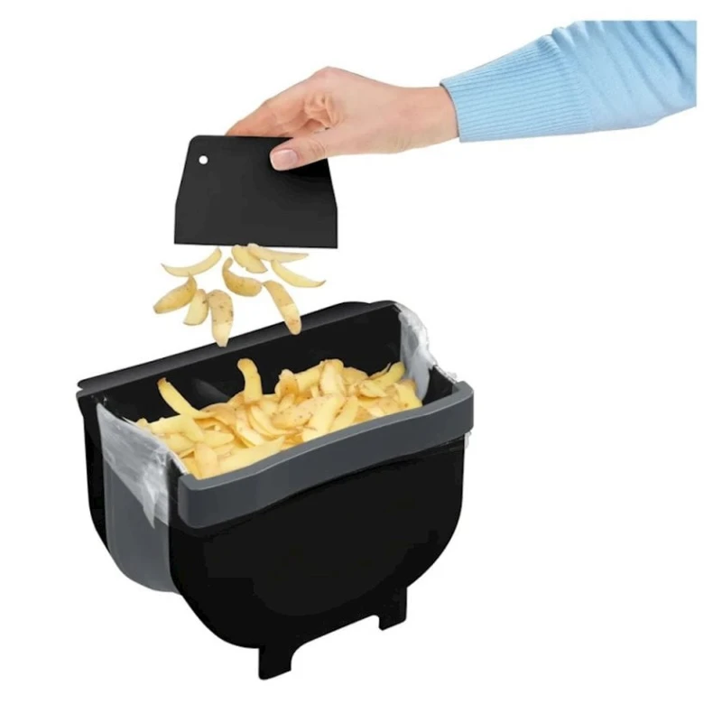 Мусорный контейнер Wenko, 25.5х18 см, черное Мусорный контейнер Wenko, 25.5х18 см, черное