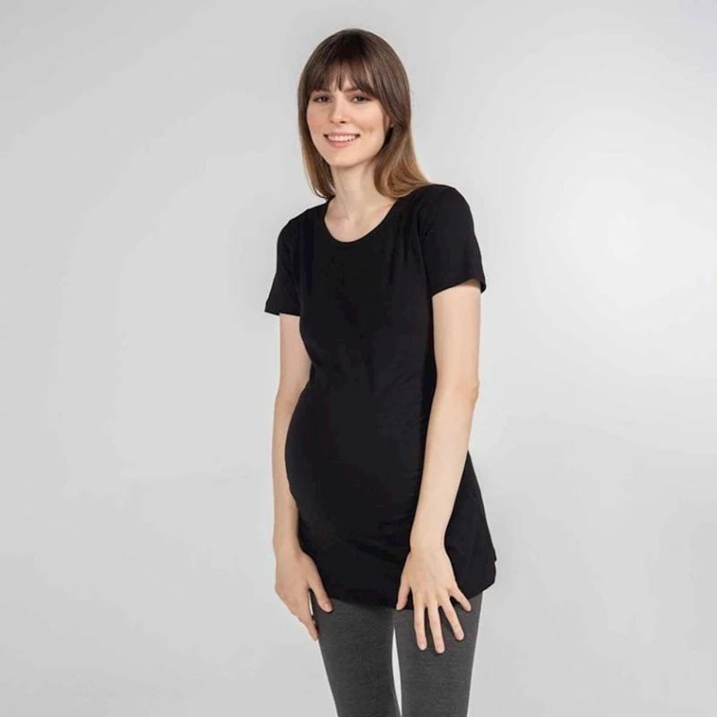 Майка Funna Mamma, ölçü S, qara