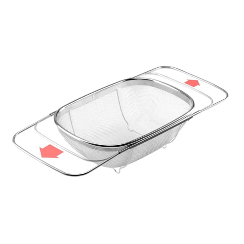 Моечная козина для фруктов и овощей Deante ZZH_011K, сталь, серебристый