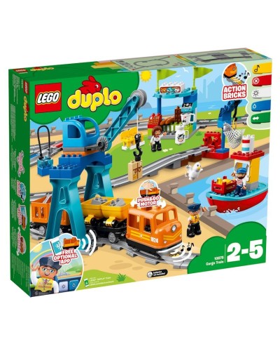 Konstruktor LEGO Duplo Cargo Train 10875, 2+ yaş, 105 hissə