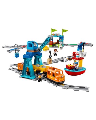 Konstruktor LEGO Duplo Cargo Train 10875, 2+ yaş, 105 hissə