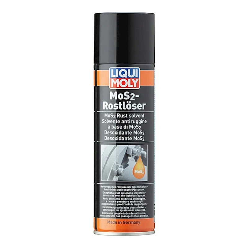 Растворитель ржавчины Liqui Moly MoS2 Rostloser 1614/1986, 300 мл Растворитель ржавчины Liqui Moly MoS2 Rostloser 1614/1986, 300 мл