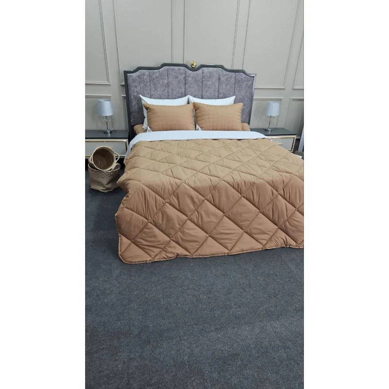 Yorğan MoonStar SHA-0000635, 155x215 sm, bambuk lifi, qəhvəyi