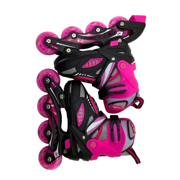 Roliklər uşaqlar üçün M1001, qara/çəhrayı, ölçü M (35-38) Roliklər uşaqlar üçün M1001, qara/çəhrayı, ölçü M (35-38)