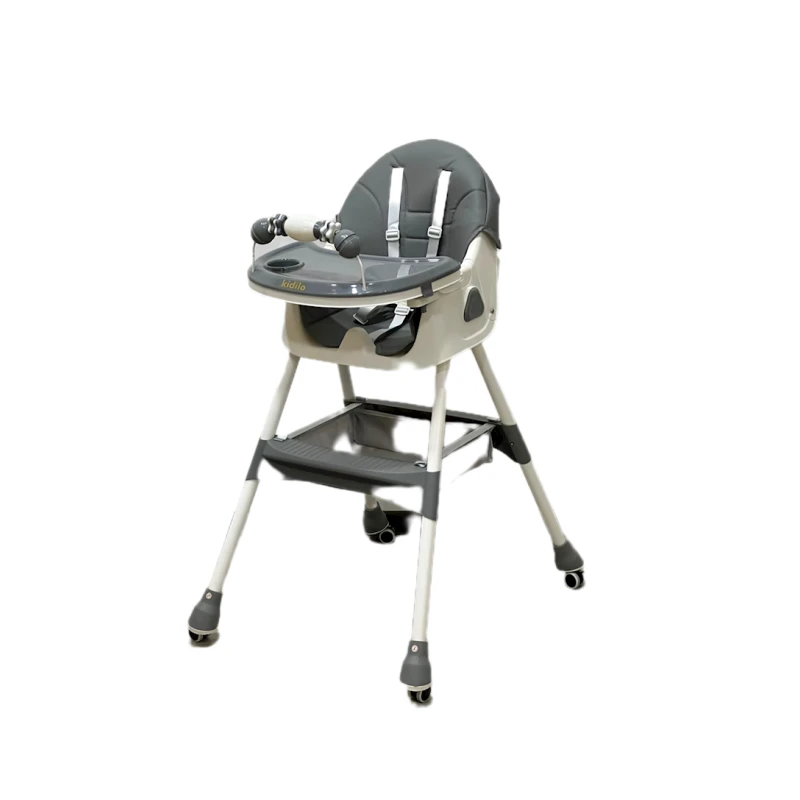 Стульчик для кормления Kidilo E560, серый Стульчик для кормления Kidilo E560, серый
