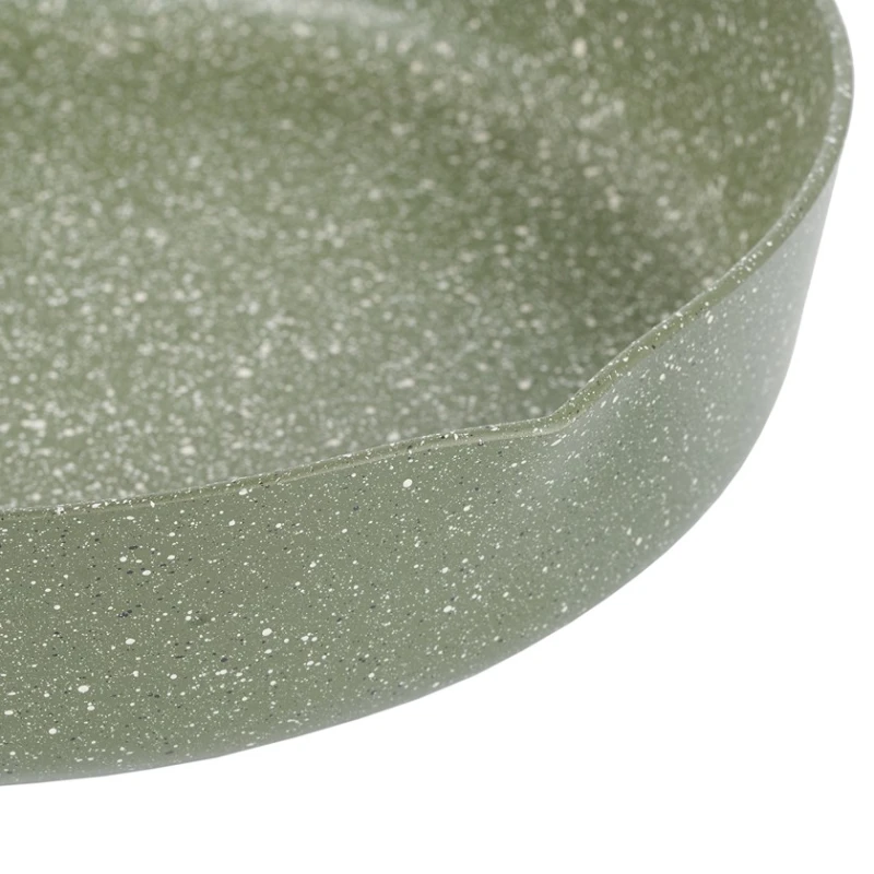 Сковородка Werner Organic Forest style 51455, прессованный алюминий/бакелит, зеленая, 26x5.3 см