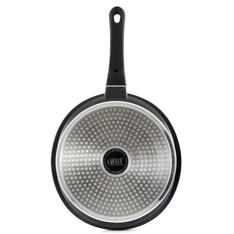 Сковородка для блинов Gipfel Ventura 1680, 26 см, алюминий, с бакелитовой ручкой, с индукционным дном, черная Сковородка для блинов Gipfel Ventura 1680, 26 см, алюминий, с бакелитовой ручкой, с индукционным дном, черная