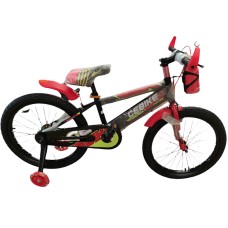 İkitəkərli uşaq velosipedi Cebike 20x, qırmızı/qara