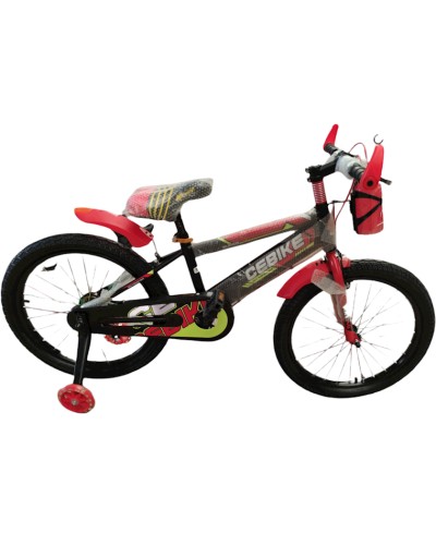 İkitəkərli uşaq velosipedi Cebike 20x, qırmızı/qara
