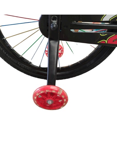 İkitəkərli uşaq velosipedi Cebike 20x, qırmızı/qara