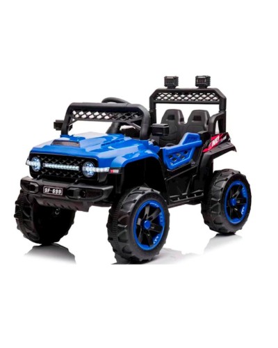 Uşaq elektrik avtomobili 699-С1 4X4 Mavi