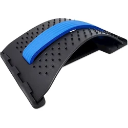 Массажер-мостик для поясницы 2262_202304093/0170, черный/синий Массажер-мостик для поясницы 2262_202304093/0170, черный/синий