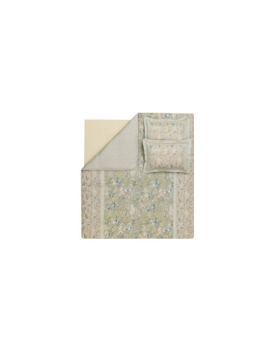 Yataq dəsti Yataş Blossom yorğan üzü 220x240, mələfə 240x280, yastıq üzü 50x70, ikinəfərlik XL, yaşıl