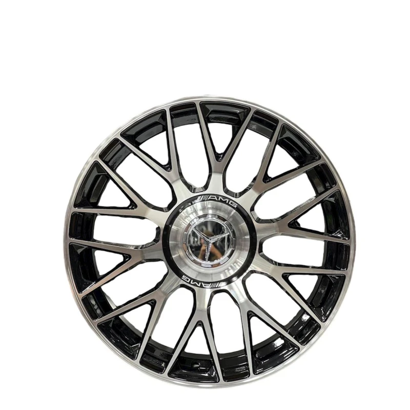 Колесные диски Mercedes R17 DSC261, серебристый/черный