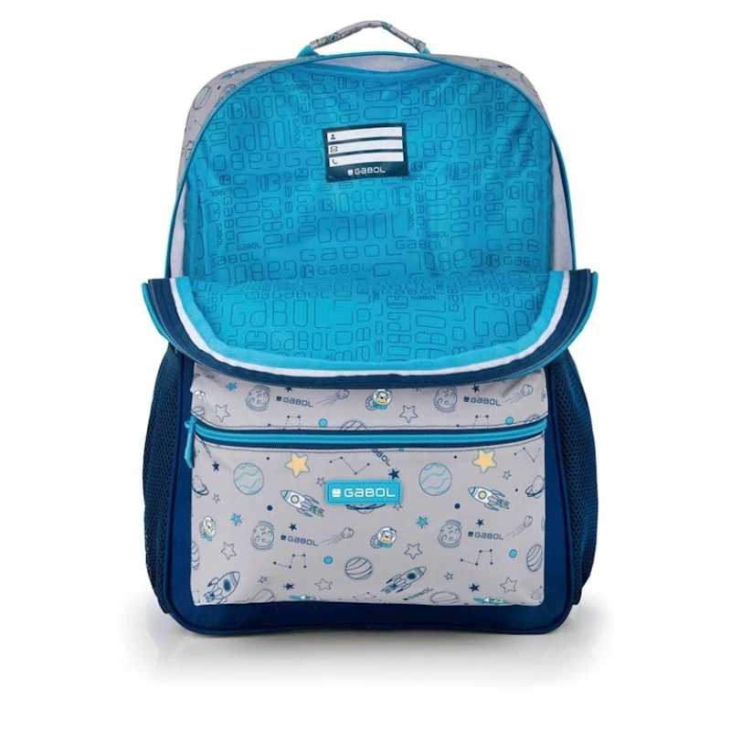 Məktəbli bel çantası Gabol Space 234653 göy/boz Məktəbli bel çantası Gabol Space 234653 göy/boz
