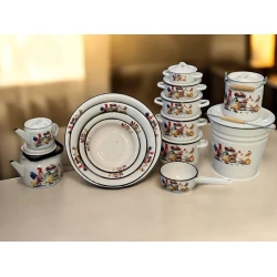 Qab-qacaq dəsti Tez-bazar-318, mina, rəngbərəng