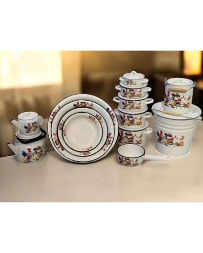 Qab-qacaq dəsti Tez-bazar-318, mina, rəngbərəng