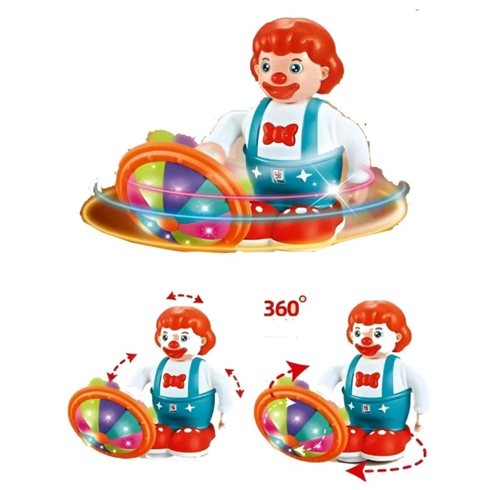 İnteraktiv oyuncaq Clown YJ-3050, musiqili, 3 yaşdan
