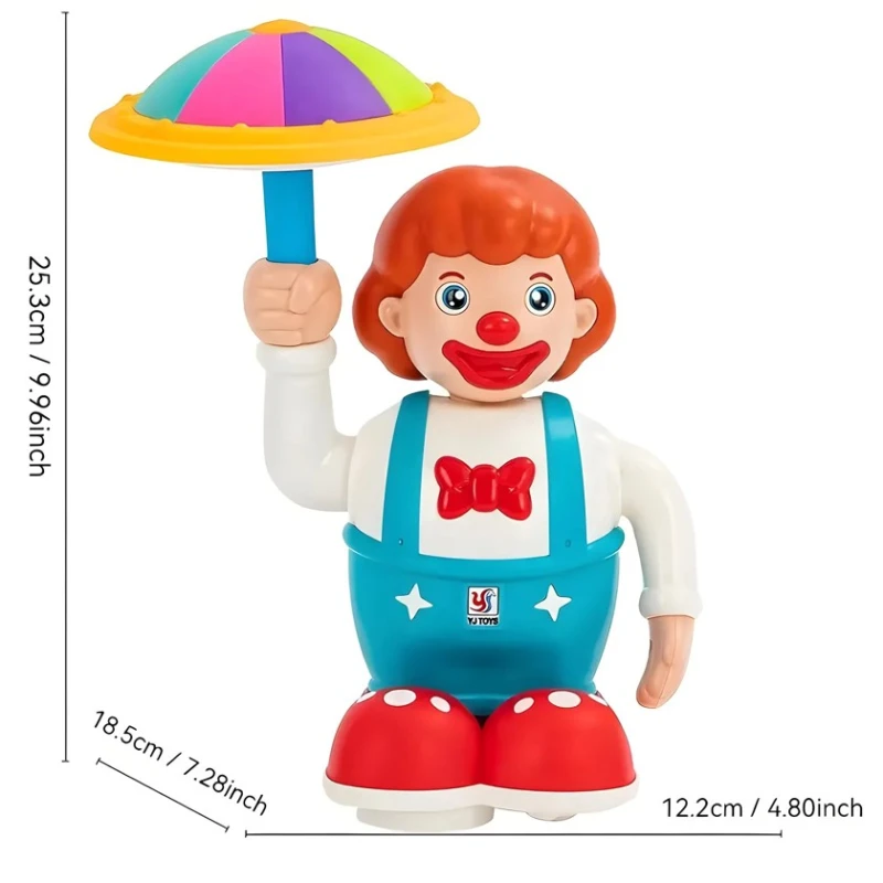 İnteraktiv oyuncaq Clown YJ-3050, musiqili, 3 yaşdan