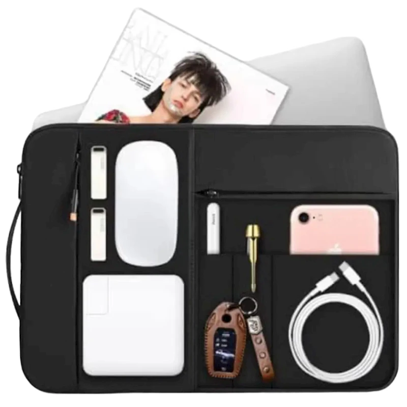 Сумка для ноутбука Wiwu Alpha Slim Sleeve Bag for Laptop 15.6 Black Сумка для ноутбука Wiwu Alpha Slim Sleeve Bag for Laptop 15.6 Black