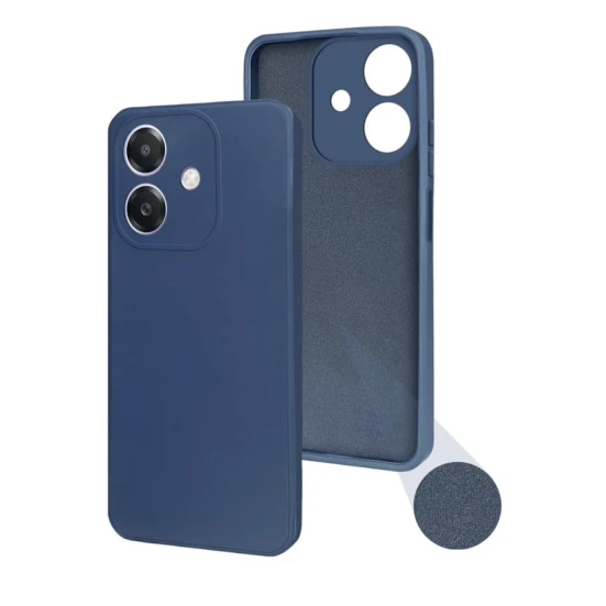 Telefon üçün çexol Oppo A3, Oppo A3X və Oppo A40 üçün, silikon, göy