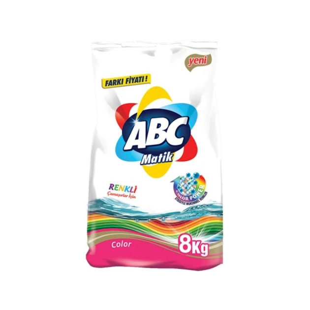 Yuyucu toz ABC Matik Color, 8 kq