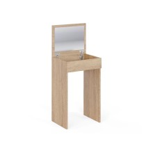 Makiyaj masası Art Mebel 46, laminat, 75x45x35 sm, sonoma