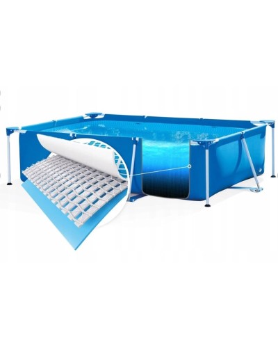 Karkaslı hovuz İntex Rectangular Frame H28270NP, göy, 220x150x60 sm, 1662 l