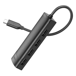 USB хаб Hoco HB41 USB Type-C Black USB хаб Hoco HB41 USB Type-C Black