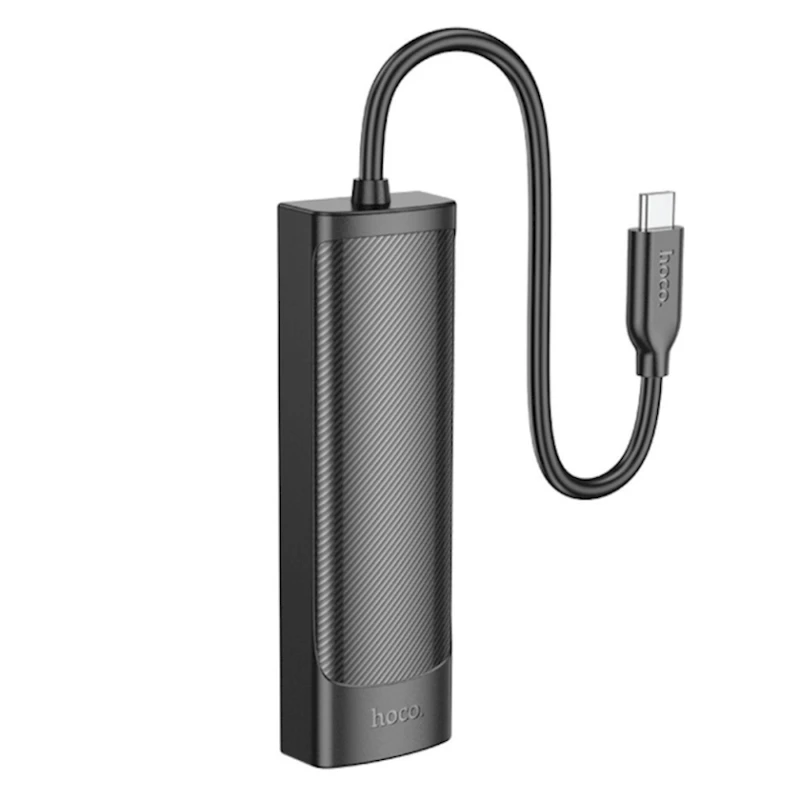 USB хаб Hoco HB41 USB Type-C Black USB хаб Hoco HB41 USB Type-C Black