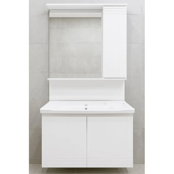 Комплект мебели для ванной Elfa 153-80, белый Комплект мебели для ванной Elfa 153-80, белый